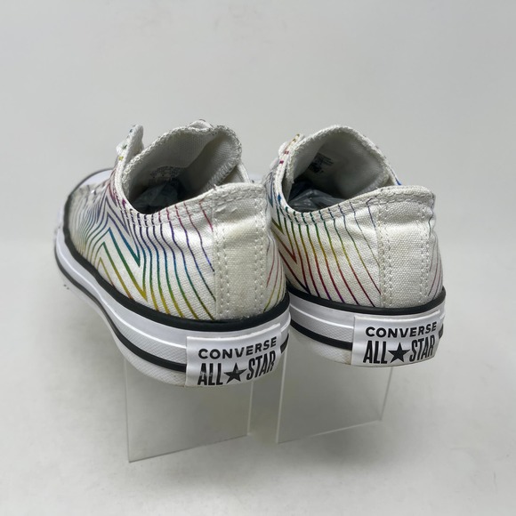 Converse All Star Sneakers Rainbow Star Women's 8 White 8.2.4:I.8.3 - Picture 5 of 13